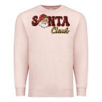 Pale Pink santa claus Premium Sweatshirt - RanaPortraitStore