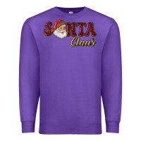 Purple santa claus Premium Sweatshirt - RanaPortraitStore