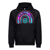 Black rainbow and gemstone Urban Hoodie - AdoDesignShop