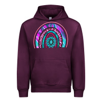 Mauve Wine rainbow and gemstone Urban Hoodie - AdoDesignShop