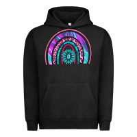 Pigment Black rainbow and gemstone Urban Hoodie - AdoDesignShop