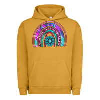 Pigment Peanut Butter rainbow and gemstone Urban Hoodie - AdoDesignShop