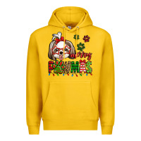 Lemon merry pawmas christmas shih tzu Premium Hoodie - Jasminsmagicworld
