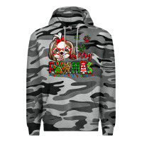 Slate Camo merry pawmas christmas shih tzu Premium Hoodie - Jasminsmagicworld