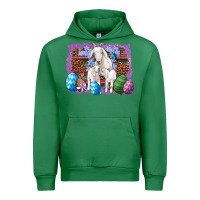 Emerald goat family eggs flowers leopard serape glitter Urban Hoodie - Artiststas