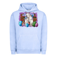 Pigment Grape Ice goat family eggs flowers leopard serape glitter Urban Hoodie - Artiststas