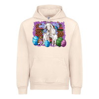Sandshell goat family eggs flowers leopard serape glitter Urban Hoodie - Artiststas