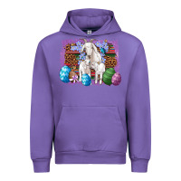 Tulip goat family eggs flowers leopard serape glitter Urban Hoodie - Artiststas