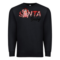Black santa baby Premium Sweatshirt - RanaPortraitStore