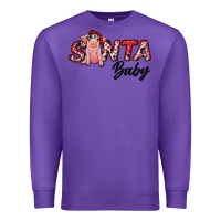 Purple santa baby Premium Sweatshirt - RanaPortraitStore