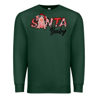 Sports Green santa baby Premium Sweatshirt - RanaPortraitStore