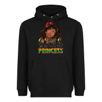 Black little black princess Heavyweight Hoodie - texasbilliewilder