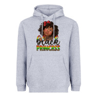 Heather Grey little black princess Heavyweight Hoodie - texasbilliewilder