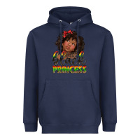 Navy little black princess Heavyweight Hoodie - texasbilliewilder