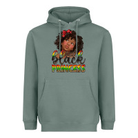 Sage little black princess Heavyweight Hoodie - texasbilliewilder