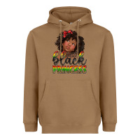 Toasted Coconut little black princess Heavyweight Hoodie - texasbilliewilder