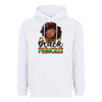 White little black princess Heavyweight Hoodie - texasbilliewilder