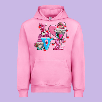Love And Gnomes Urban Hoodie Designed By Adodesignshop