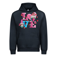 Navy love and gnomes Urban Hoodie - AdoDesignShop