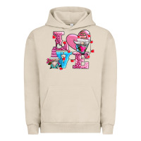 Pigment French Oak love and gnomes Urban Hoodie - AdoDesignShop