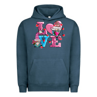 Pigment Midnight Navy love and gnomes Urban Hoodie - AdoDesignShop