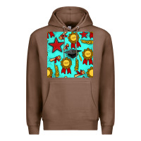 Chestnut graduation seamless pattern Premium Hoodie - BundleAndBundleShop