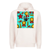Pale Pink graduation seamless pattern Premium Hoodie - BundleAndBundleShop