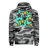 Slate Camo graduation seamless pattern Premium Hoodie - BundleAndBundleShop