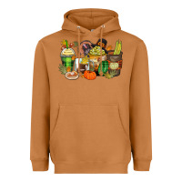 Meerkat thanksgiving coffee cups Heavyweight Hoodie - Zillion Design Studio