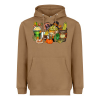 Toasted Coconut thanksgiving coffee cups Heavyweight Hoodie - Zillion Design Studio
