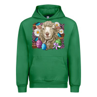 Emerald easter sheep eggs butterfly daisys leopard glitter wooden Urban Hoodie - Artiststas