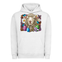 Pigment Lunar Rock easter sheep eggs butterfly daisys leopard glitter wooden Urban Hoodie - Artiststas