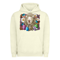 Pigment Pistachio easter sheep eggs butterfly daisys leopard glitter wooden Urban Hoodie - Artiststas