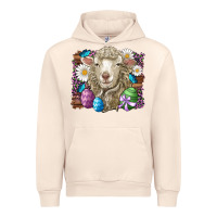 Sandshell easter sheep eggs butterfly daisys leopard glitter wooden Urban Hoodie - Artiststas