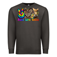 Smoke peace love  coffee Premium Sweatshirt - Zillion Design Studio