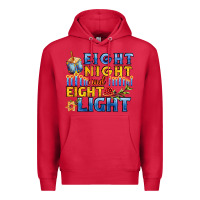 Cardinal eight night and eight light for hanukkah Premium Hoodie - AdoDesignShop