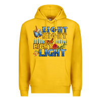 Lemon eight night and eight light for hanukkah Premium Hoodie - AdoDesignShop