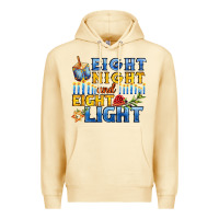 Pina Colada eight night and eight light for hanukkah Premium Hoodie - AdoDesignShop