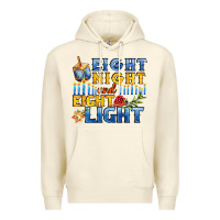 Sandshell eight night and eight light for hanukkah Premium Hoodie - AdoDesignShop
