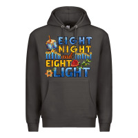 Smoke eight night and eight light for hanukkah Premium Hoodie - AdoDesignShop