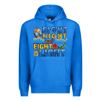 True Royal eight night and eight light for hanukkah Premium Hoodie - AdoDesignShop