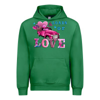 Emerald loads of love wıth truck Urban Hoodie - AdoDesignShop