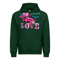 Forest Green loads of love wıth truck Urban Hoodie - AdoDesignShop