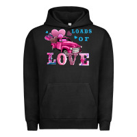 Pigment Black loads of love wıth truck Urban Hoodie - AdoDesignShop
