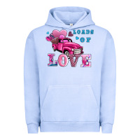 Pigment Grape Ice loads of love wıth truck Urban Hoodie - AdoDesignShop