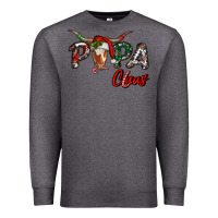 Charcoal Heather papa claus Premium Sweatshirt - RanaPortraitStore