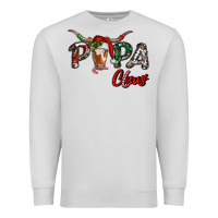 Dove Grey papa claus Premium Sweatshirt - RanaPortraitStore