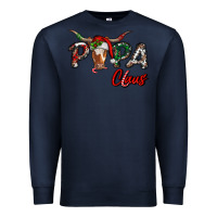 Navy papa claus Premium Sweatshirt - RanaPortraitStore