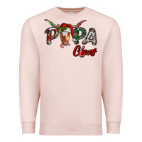 Pale Pink papa claus Premium Sweatshirt - RanaPortraitStore