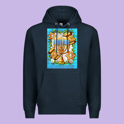 Candlestick With Parchment Premium Hoodie Designed By Adodesignshop